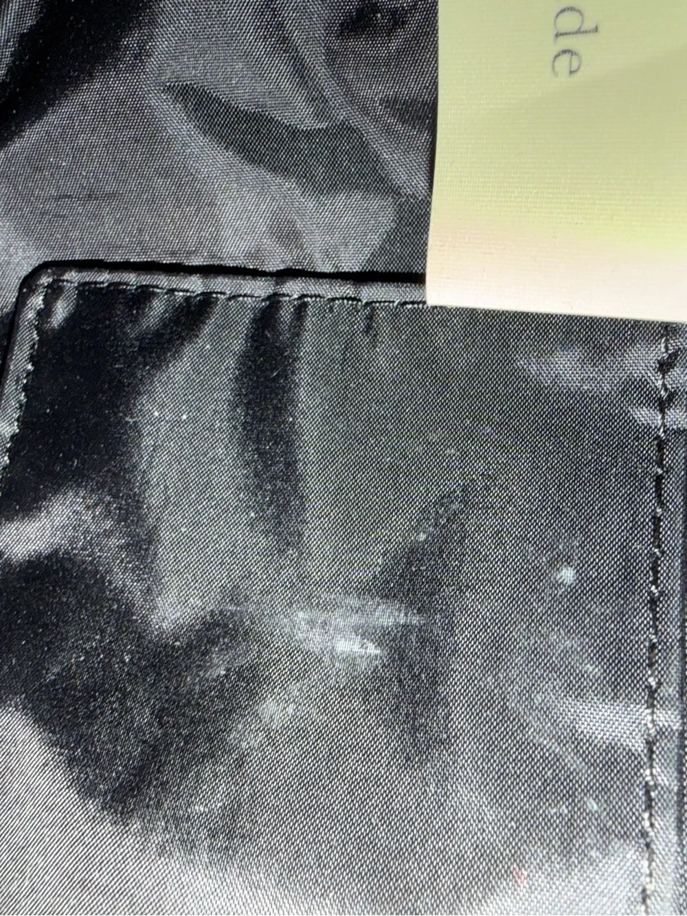 Kate Spade Quilted Black Cosmetic Pouch - Compact Travel Makeup Bag